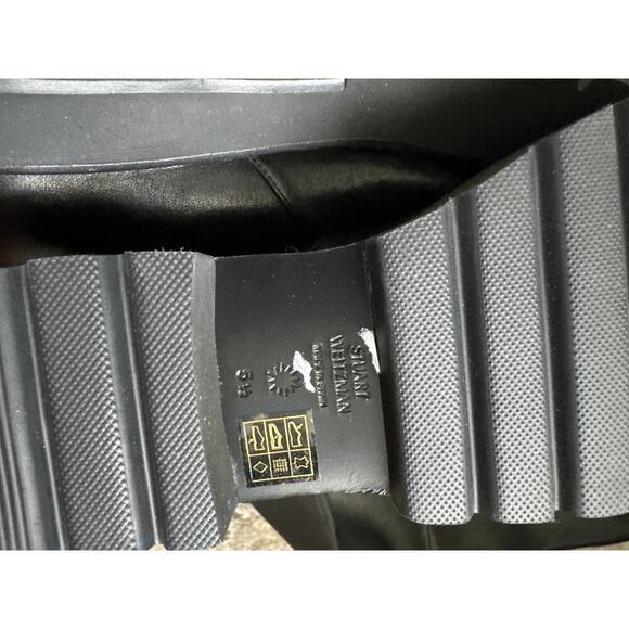 Stuart‎ Weitzman Black LOWLAND ULTRALIFT PLATFORM BOOT size 5.5B - Picture 8 of 12